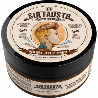 SIR FAUSTO OLD WAX EXTRA FUERTE 100ml.