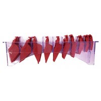 PEINE - CALCER PACK 10 uds. MAGNETICOS RED