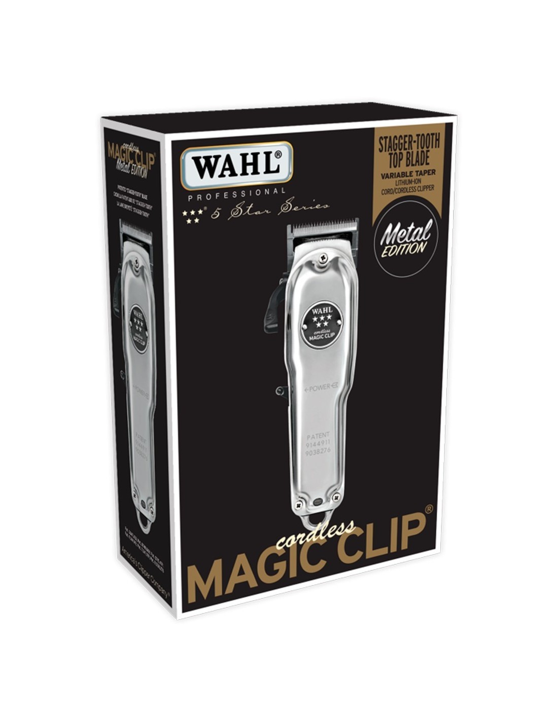 wahl cordless magic clip metal edition